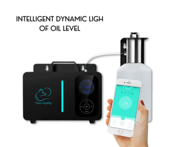 Commercial Power Smart Aroma Diffuser HVAC System WiFi Air Scent 2000ml Fragrance Diffuser Machine For Large Space